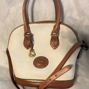 Vintage Dooney & Bourke- "Norfolk", Top Handle Satchel